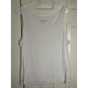 Soft Surroundings White Cotton Tank Top Women XL Petite